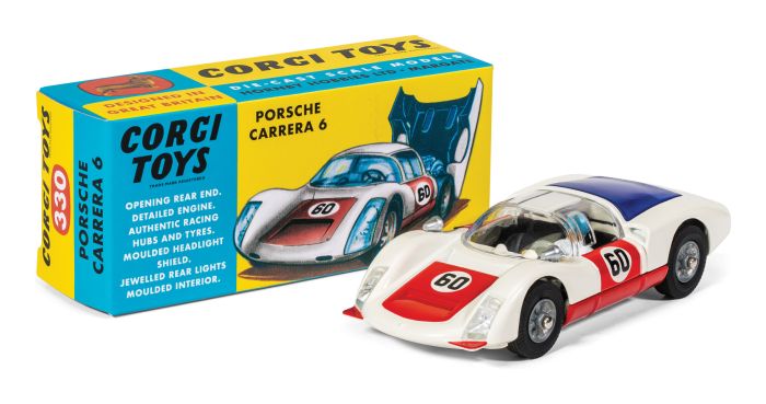 Corgi Porsche Carrera 6 Red & White