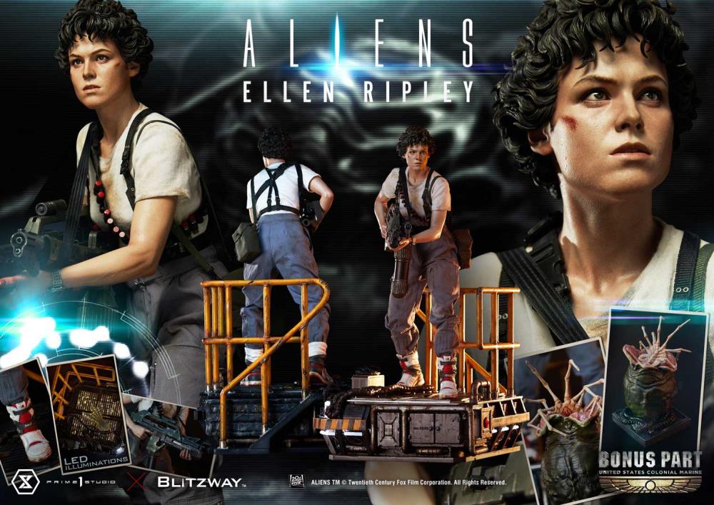 Prime 1 Studio Aliens Ultimate Premium Masterline Ellen Ripley 1/4 Scale Limited Edition Bonus Version Statue