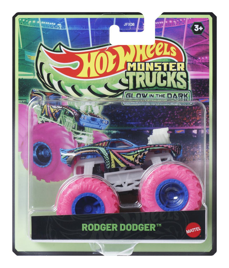 Hot Wheels Monster Trucks Glow in the Dark Assorted - Image