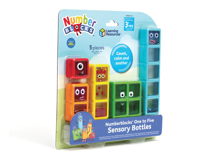 Numberblocks 1-5 Sensory Tubes - Image