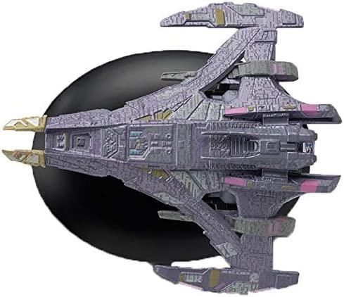 Jem'Hadar Battleship Model Diecast Ship STDC148 (Eaglemoss / Star Trek), side angle