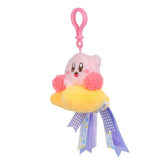 Kirby Warpstar Smile Clip On Plush
