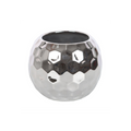 Silver Disco Ball Vase
