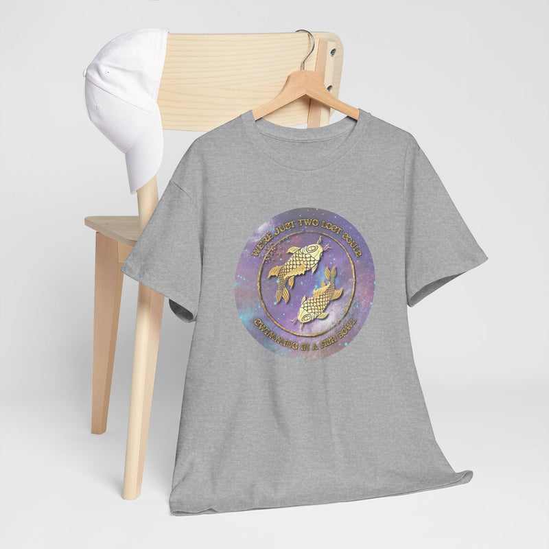 'Lost Souls' Celestial Fish Lyric T-Shirt, product detail