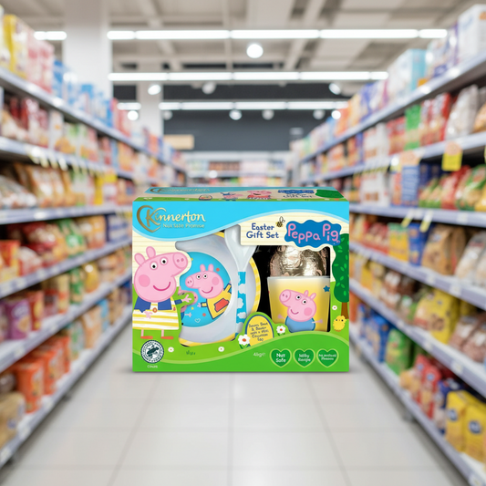 4 x Kinnerton Peppa Pig Meal Set Easter Egg Gift Set - 50GM