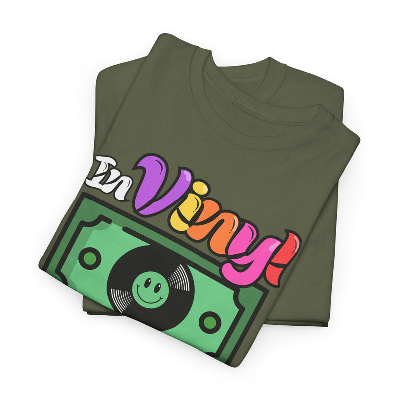 'In Vinyl We Trust' Men's T-Shirt, product detail