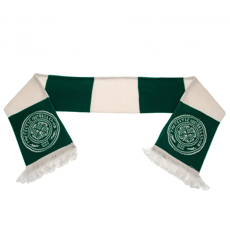 Celtic FC Bar Scarf, side angle