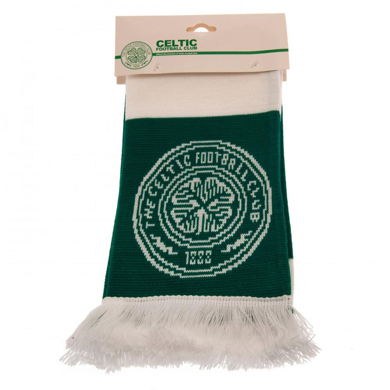 Celtic FC Bar Scarf, close-up detail
