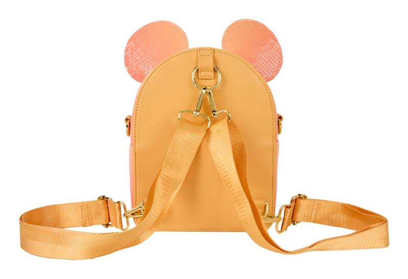 Loungefly - Mickey Glitter Convertible Mini Backpack - Image