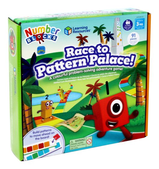Numberblocks Race to Pattern Palace