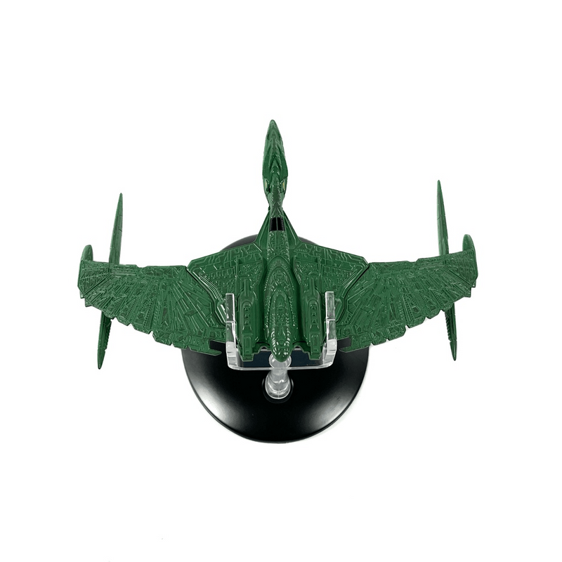 Romulan Warbird Valdore Model Die Cast Ship (Eaglemoss / Star Trek), side angle