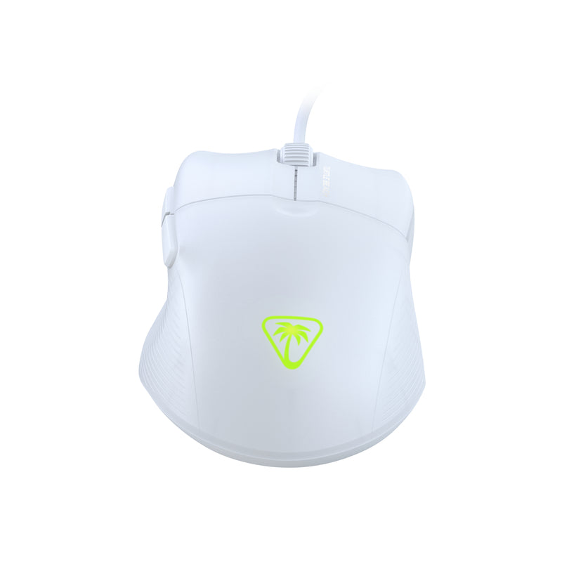 Turtle Beach Pure SEL Ultra-Light RGB Gaming Mouse White for PC close up detail