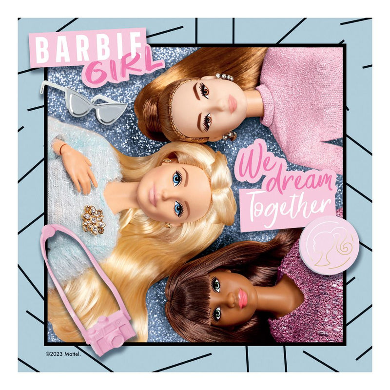 Barbie 3x 49 Piece Jigsaw Puzzle - Image
