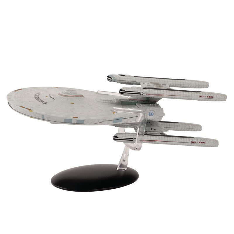 U.S.S. Stargazer NCC-2893 XL Edition Starship Ship Model Die Cast Starship SSSUK631 (Eaglemoss / Star Trek), close-up detail