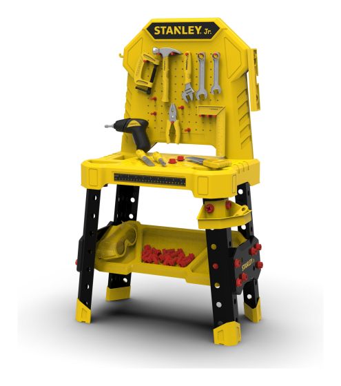 Stanley Jr. Pretend Play Workbench, Drill & Toolset