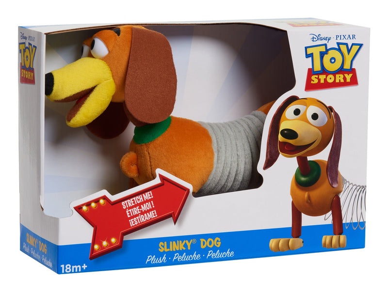 Slinky Dog Toy Plush, showing reverse