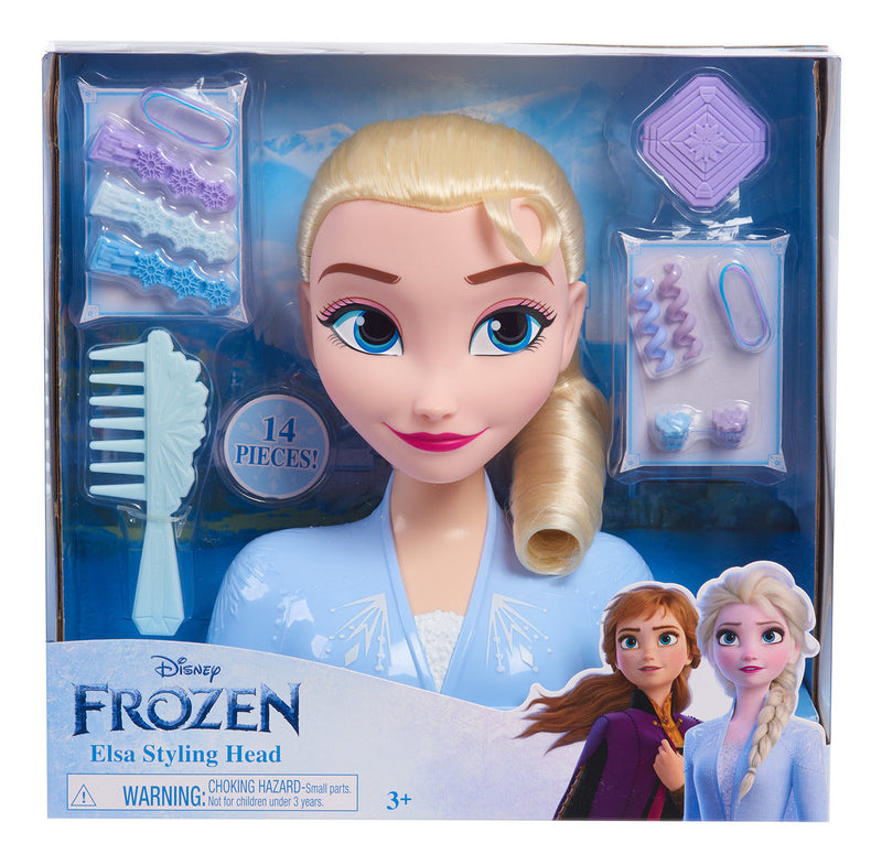 Disney Frozen 2 Elsa Styling Head, size reference