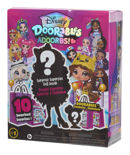 Disney Doorables Adoorbs Dolls Assortment Series 1 (Case of 6)