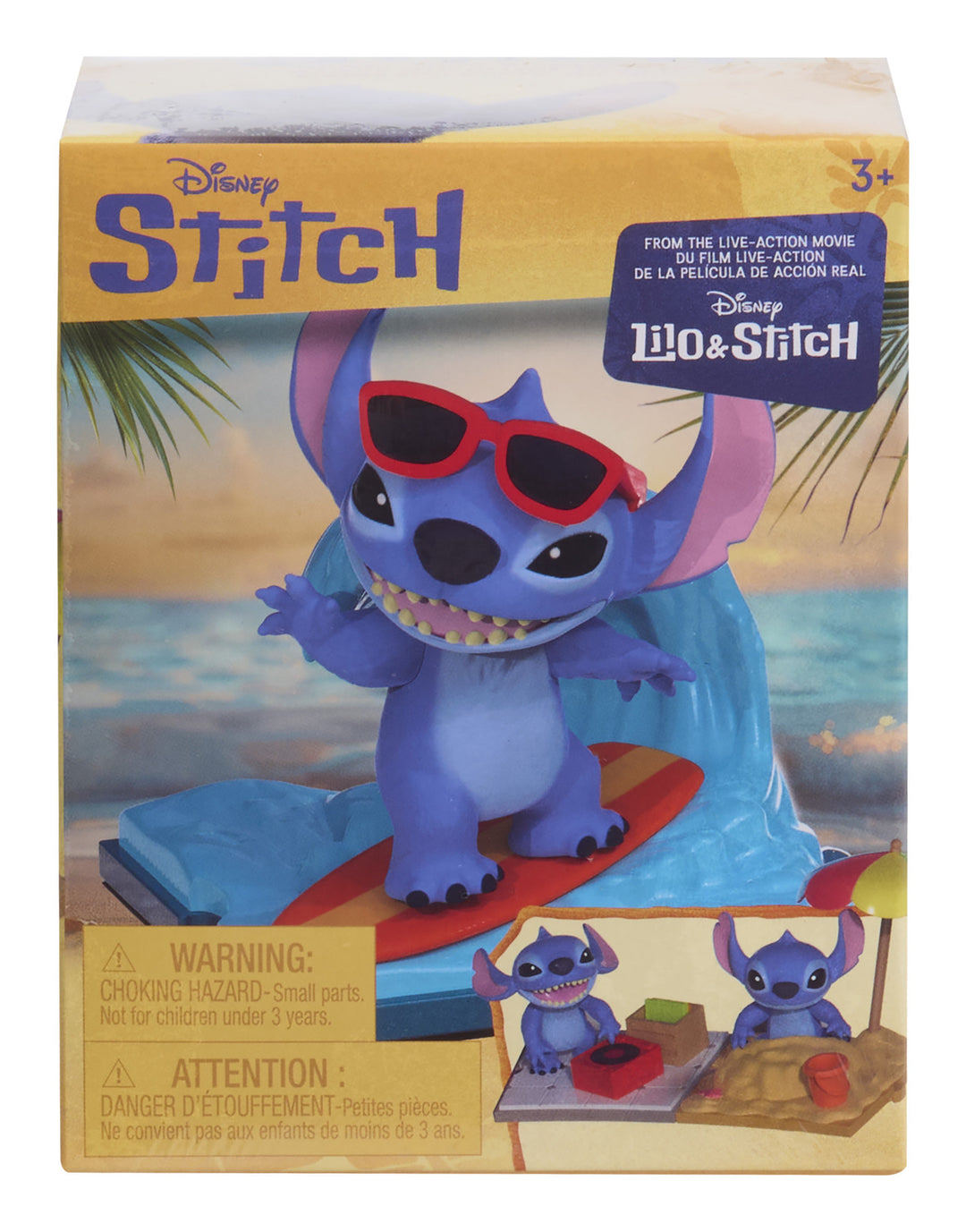 Disney Lilo and Stitch 3" Scale Movie Time Collectible Figures