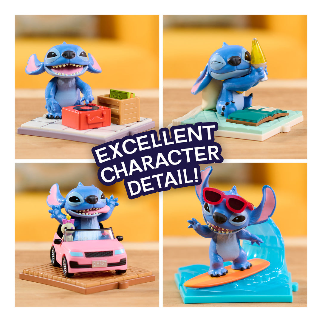 Disney Lilo and Stitch 3" Scale Movie Time Collectible Figures