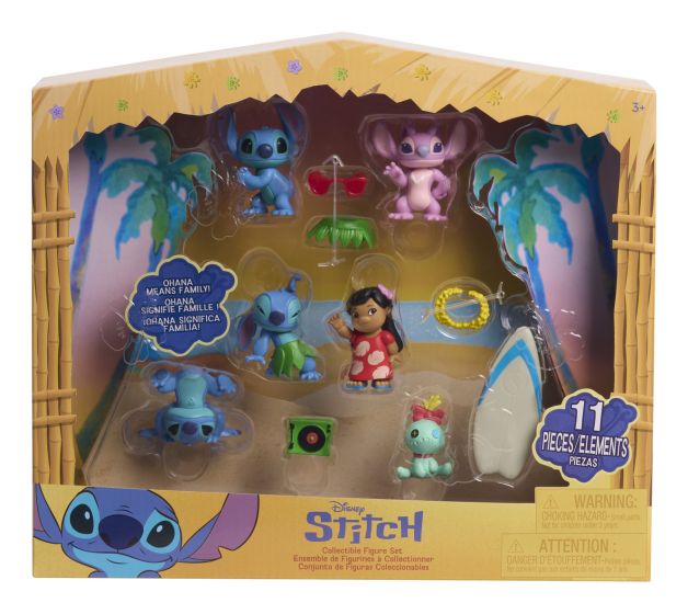 Stitch Stitch Movie Action Figure Set and Accessories