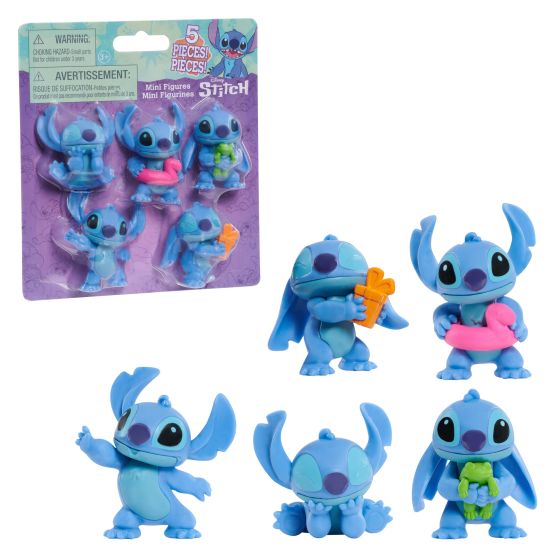 Disney Stitch 5 Pack 2.5" Figures