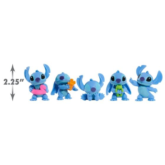 Disney Stitch 5 Pack 2.5" Figures