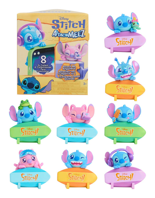 Disney Stitch Attachmeez Blind Box Mini Figures