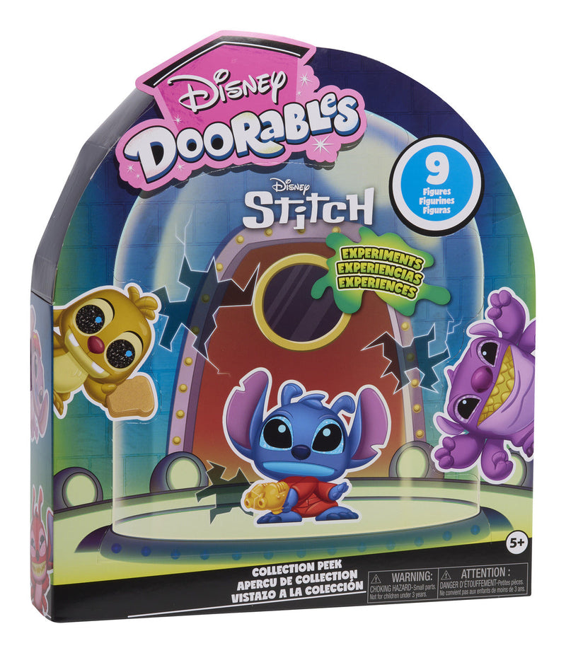 Doorables Stitch Experiments Collection Peek, packaging shot