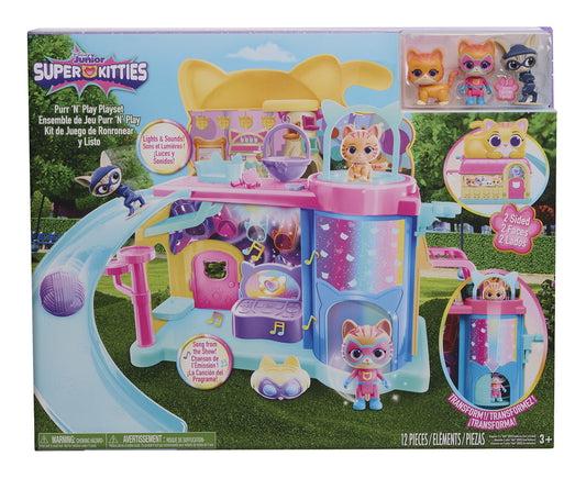 SuperKitties Purr N Play Playset