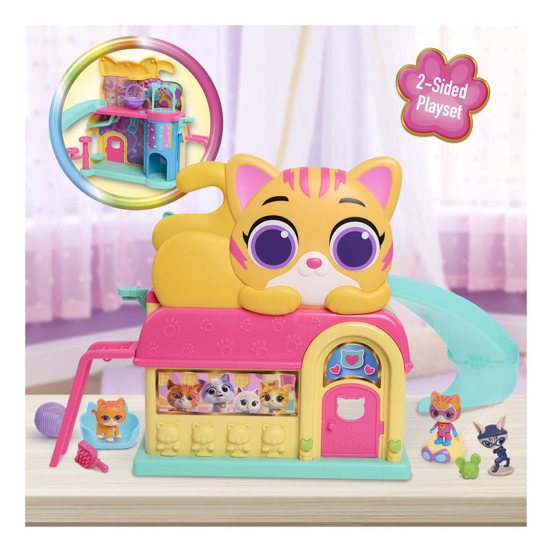 SuperKitties Purr N Play Playset
