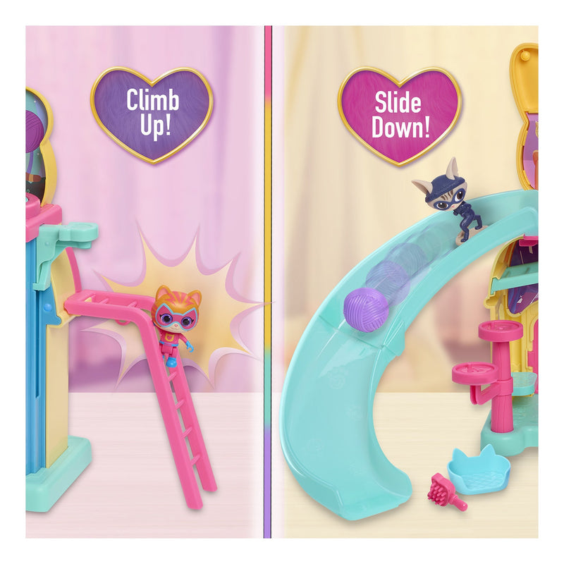 SuperKitties Purr N Play Playset