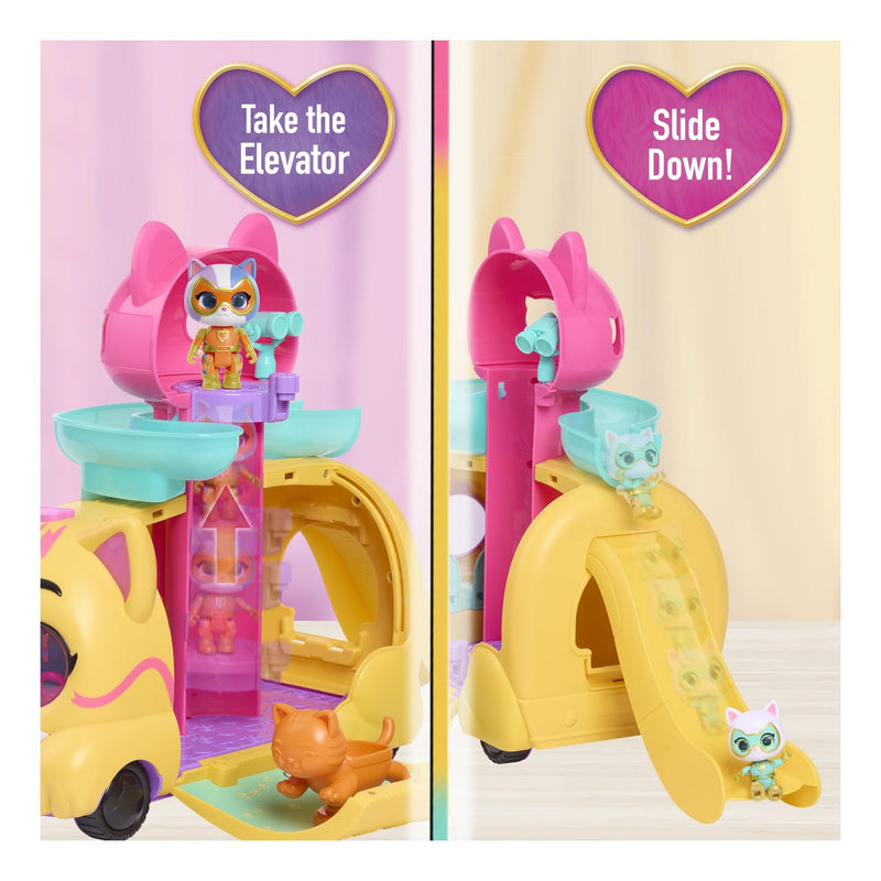 SuperKitties Purr 'N' Go Playset, alternate view