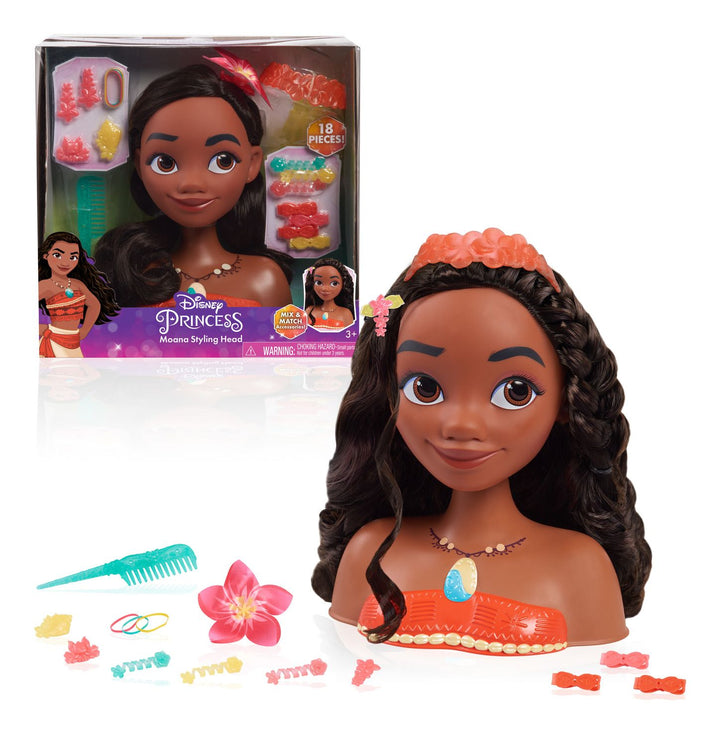 Disney Princess Moana Styling Head