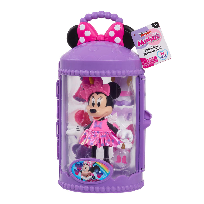 Minnie Mouse 6 Fabulous Fashion Doll, in display