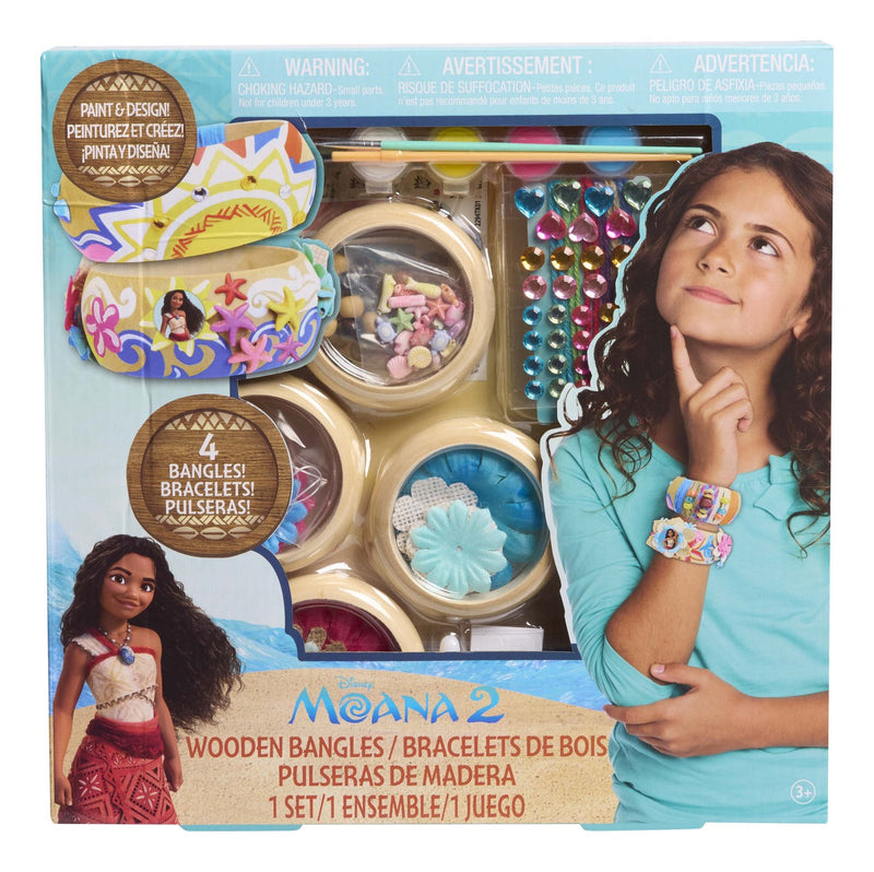 Wooden Bangles Set Moana, rear view