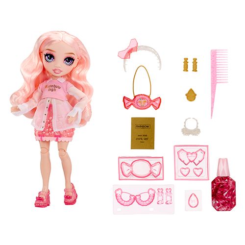 Rainbow High Creative Crystals Feature Doll - Bella - Image