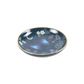Round Midnight Moth Trinket Dish