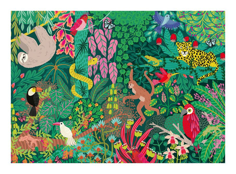 Magical Rain Forest 1000 Piece Jigsaw Puzzle, alternate view