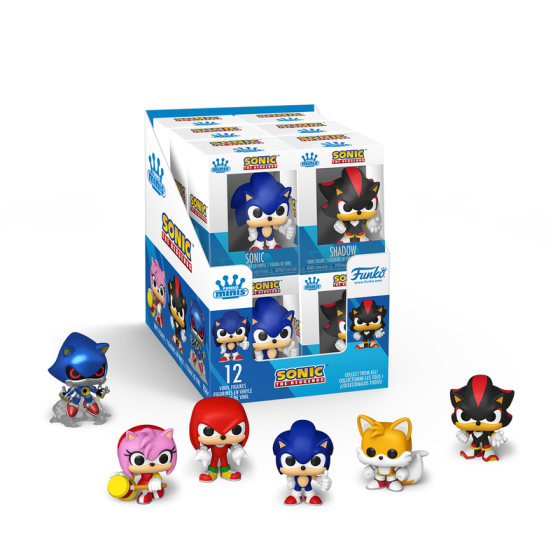 Mini Vinyl Figures Sonic The Hedgehog 12 Pieces in PDQ