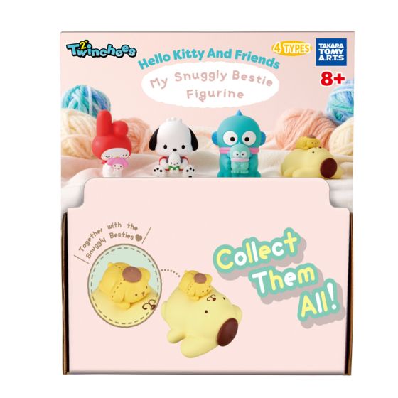 Twinchees Hello Kitty My Cuddly Buddy Figurines (Case of 24)