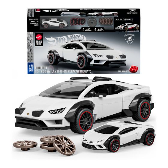 Mattel Brick Shop Hot Wheels Lamborghini Huracan Sterrato
