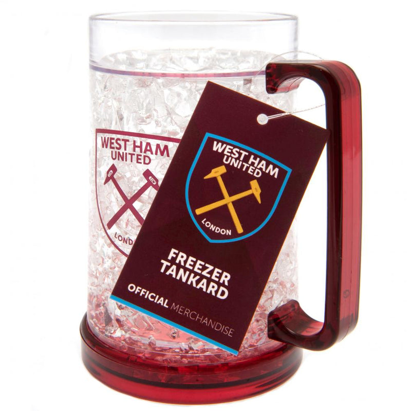 West Ham United FC Freezer Mug, side angle