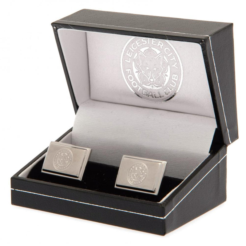 Leicester City FC Stainless Steel Cufflinks, alternate view