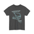 'Vinyl Doesn't Go Out Of Style' Men's T-Shirt, in display