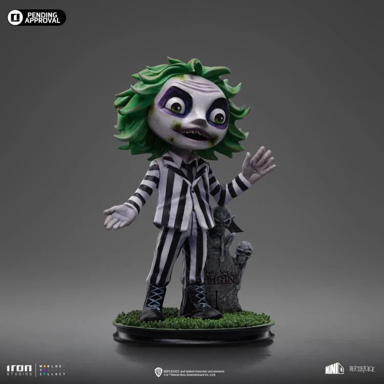 Iron Studios Beetlejuice Beetlejuice MiniCo Beetlejuice Figure