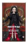 Monster High x Wednesday Collectible Doll Morticia Addams