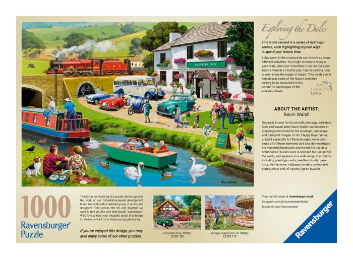 Leisure Days No 2 Exploring The Dales, 1000pc