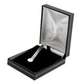 Celtic FC Stainless Steel Tie Slide, side angle