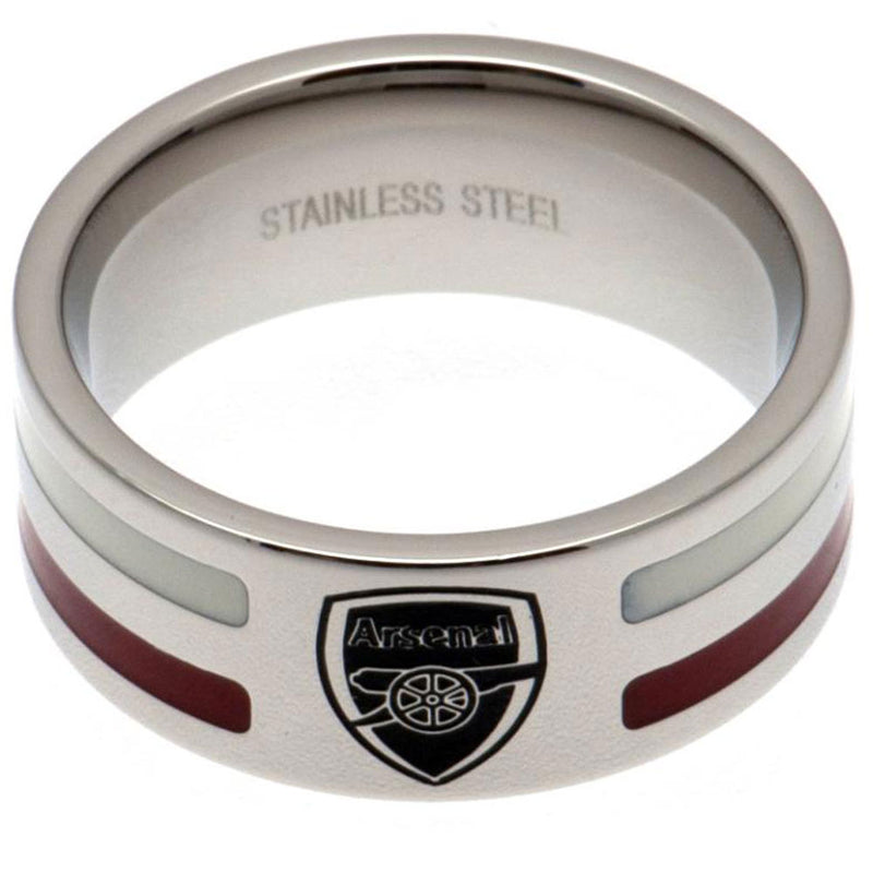 Arsenal FC Colour Stripe Ring Large